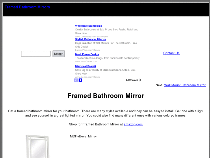 www.framedbathroommirrors.com