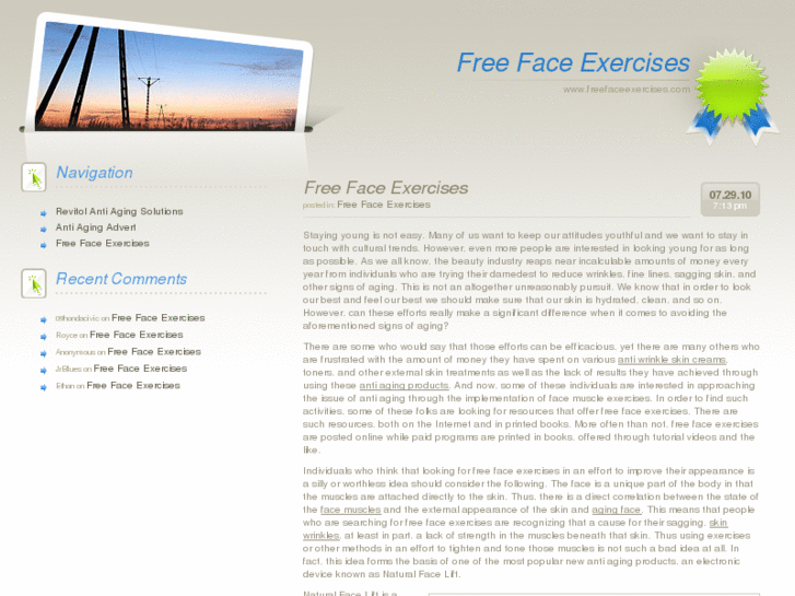 www.freefaceexercises.com