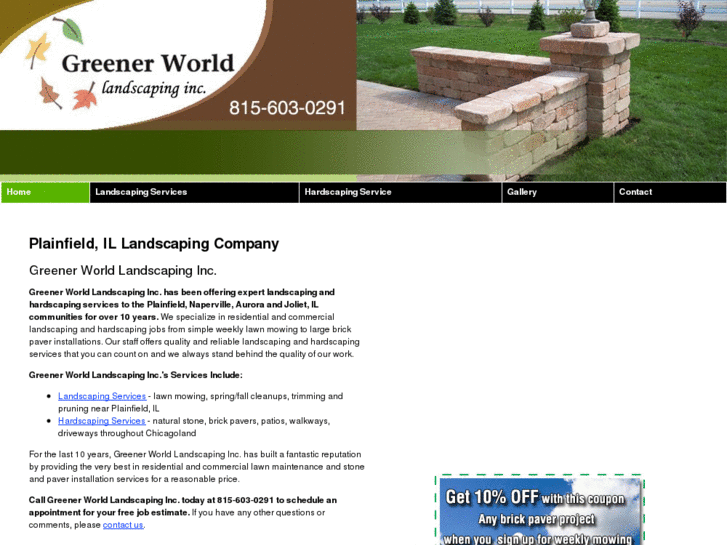 www.greenerworldlandscaping.com