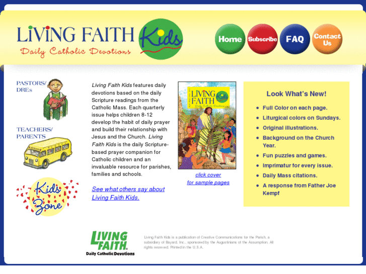 www.livingfaithkids.com