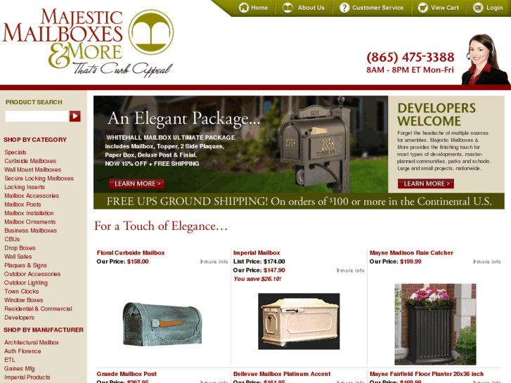 www.majesticmailboxes.com