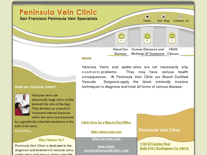 www.peninsulaveinclinic.com