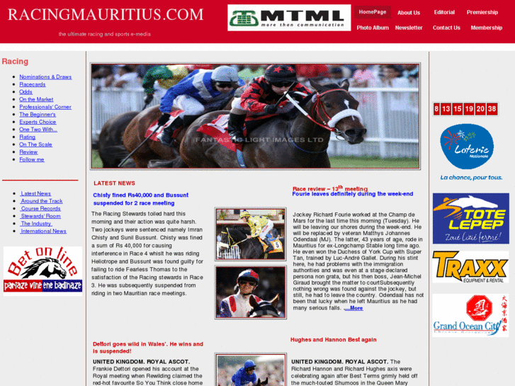 www.racingmauritius.com