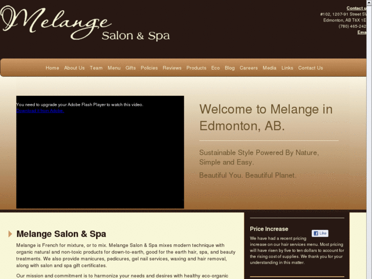 www.salon-melange.com