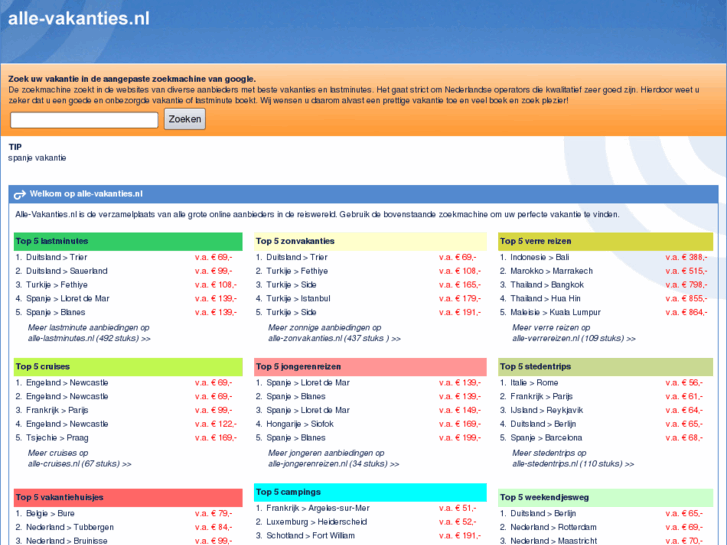 www.alle-vakanties.nl