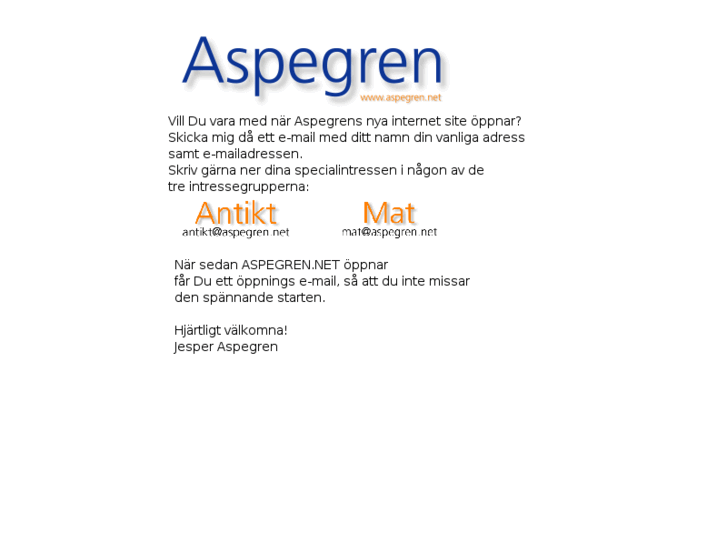 www.aspegren.net