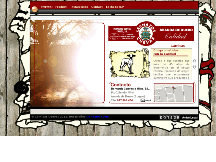 www.cuevasaranda.com