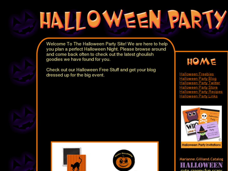 www.halloweenpartysite.com