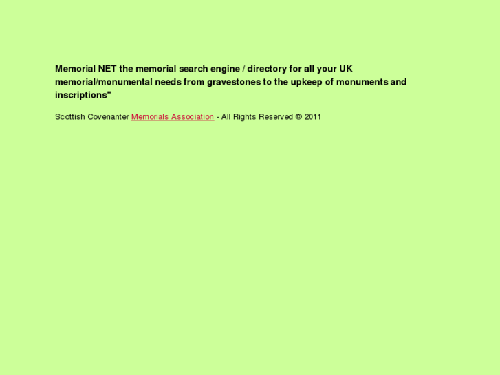 www.memorial-net.co.uk