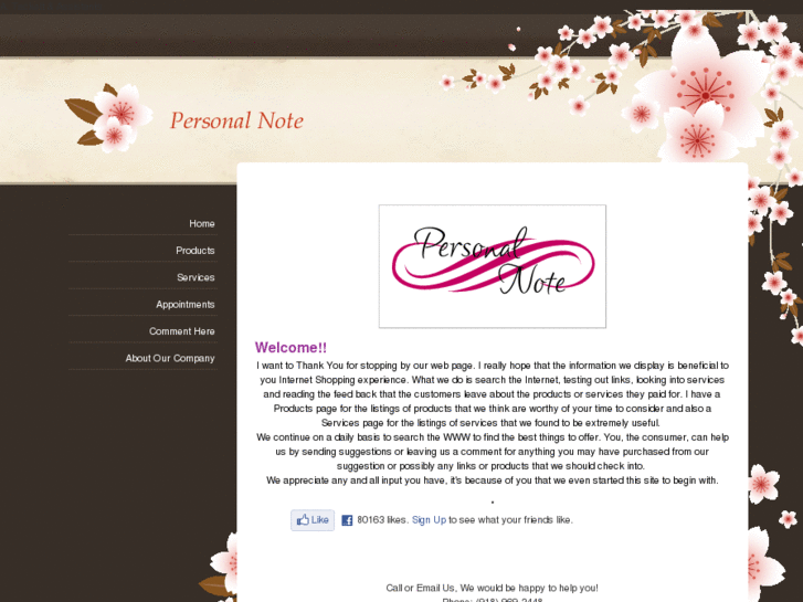 www.personal-note.net