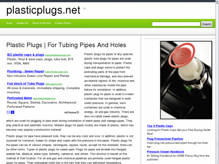 www.plasticplugs.net