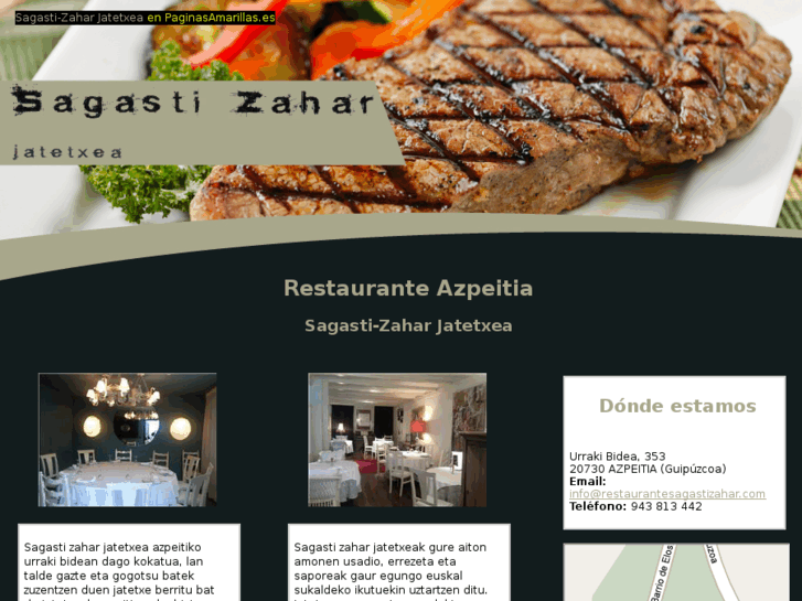 www.restaurantesagastizahar.com