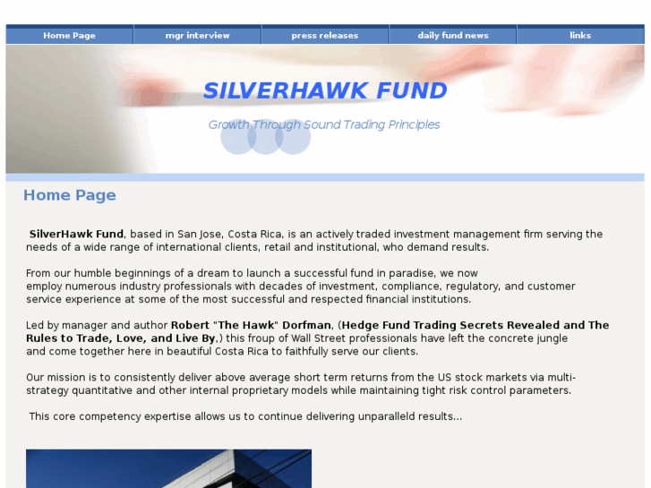 www.silverhawkfund.com