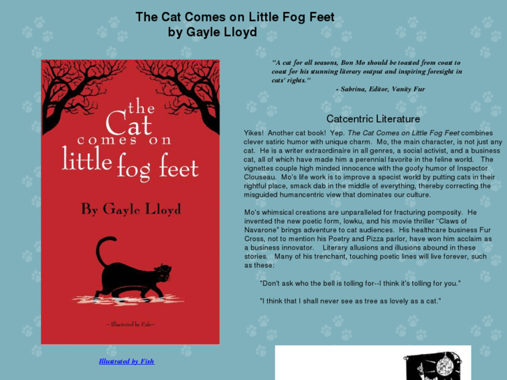 www.thecatcomesonlittlefogfeet.com