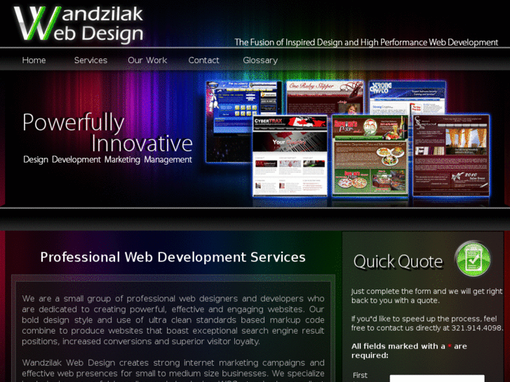 www.wandzilakwebdesign.com