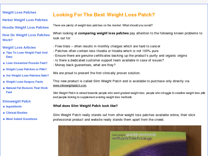 www.weight-loss-patches.com