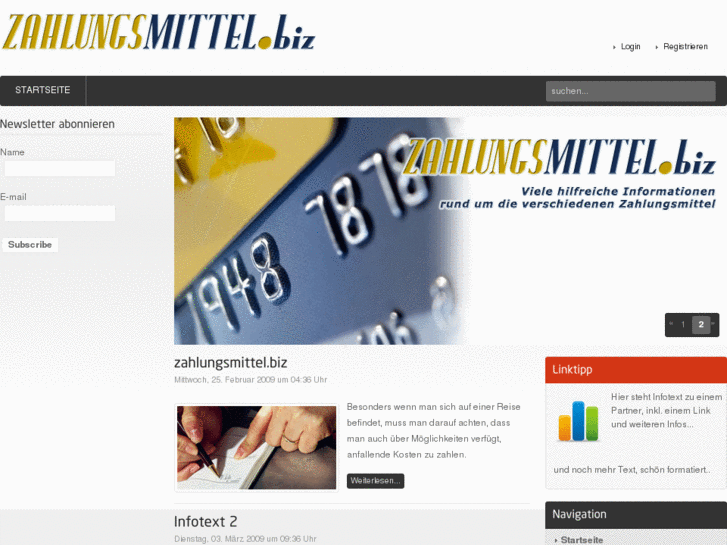 www.zahlungsmittel.biz