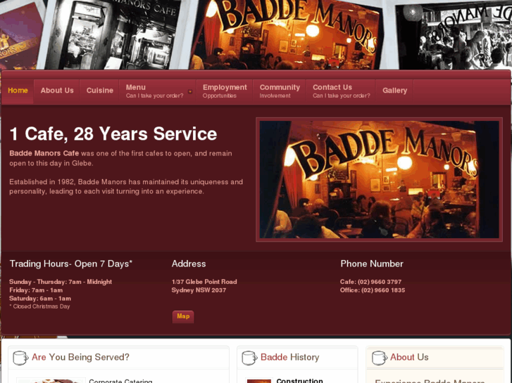 www.baddemanorscafe.com