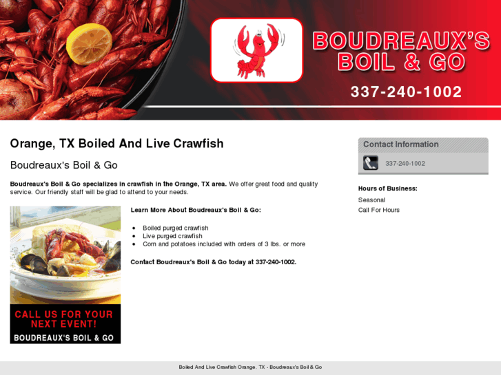 www.boudreauxsboilandgo.com