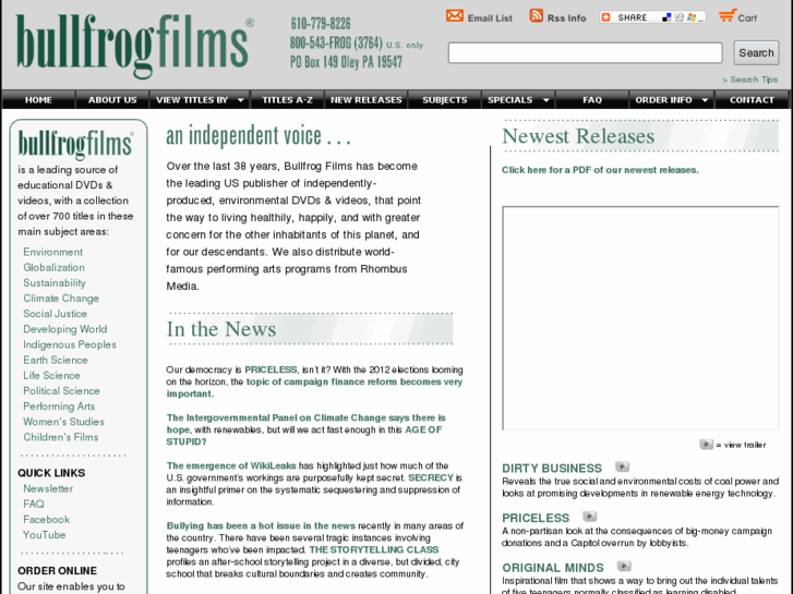 www.bullfrogfilms.com