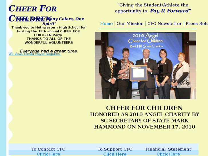 www.cheer4children.net