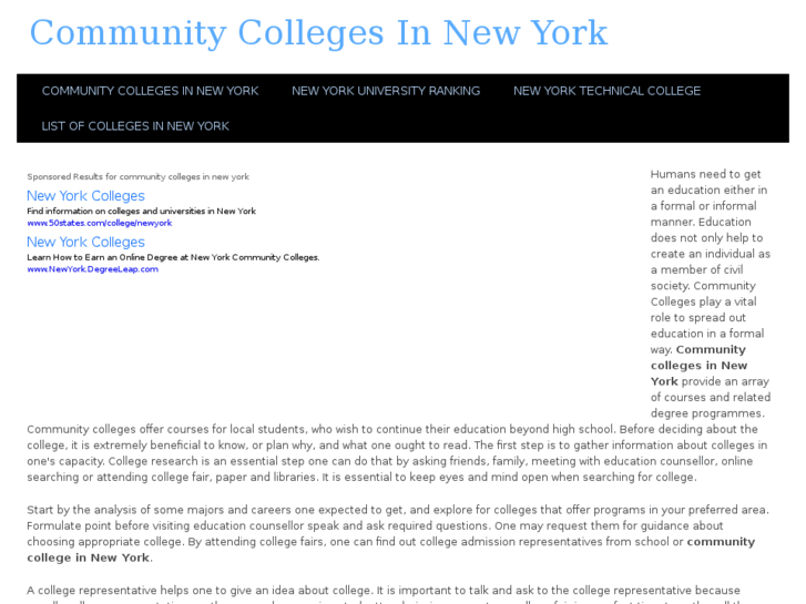 www.communitycollegesinnewyork.net