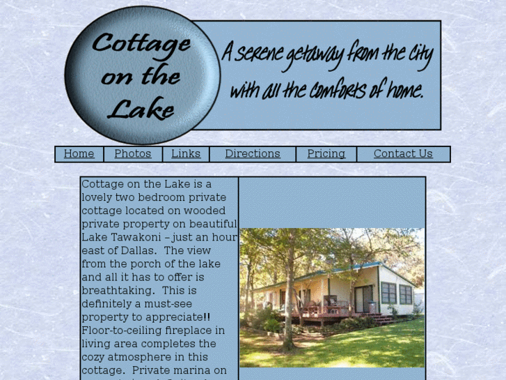 www.cottageonlaketawakoni.com