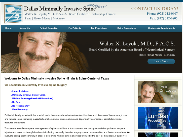 www.dallasminimallyinvasivespine.com