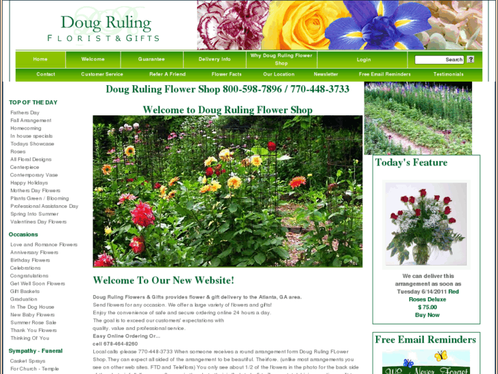 www.dougrulingflowershop.com