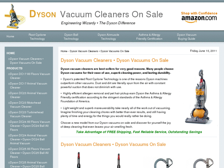 www.dysonvacuumsonsale.com