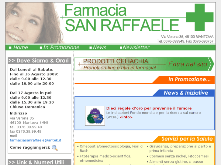 www.farmaciasanraffaele.com