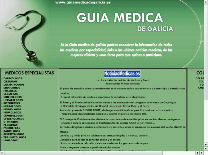 www.guiamedicagalicia.com