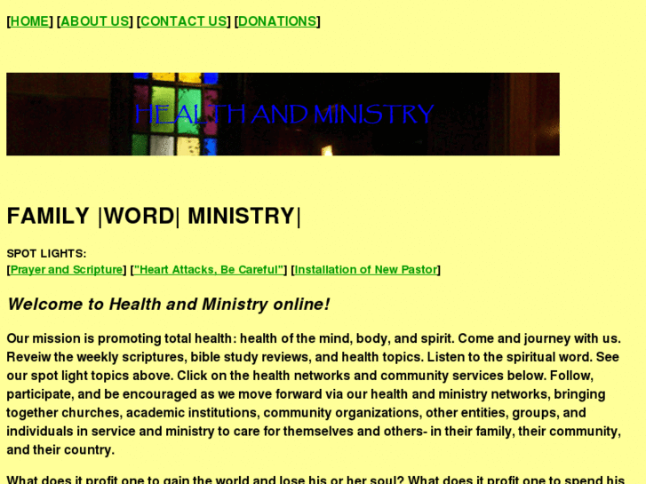 www.healthandministry.com