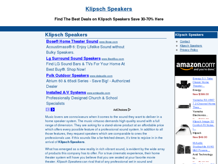 www.klipschspeakers.org