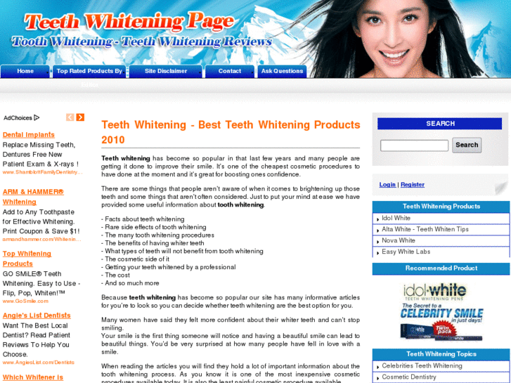 www.teethwhiteningpage.com