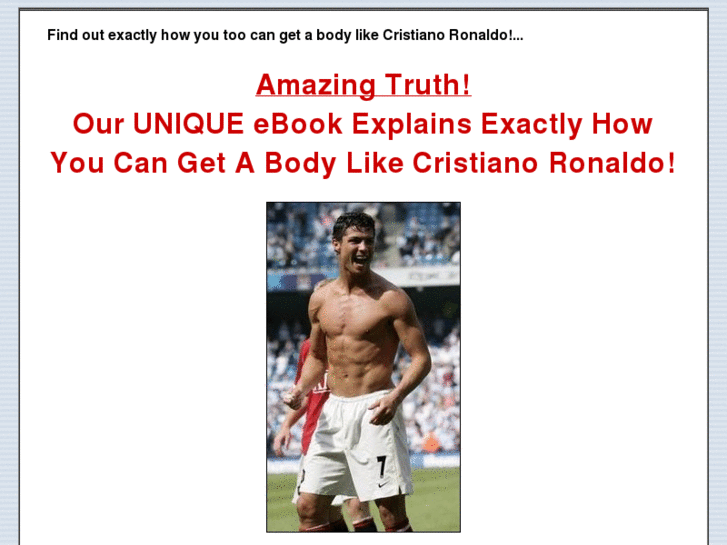 www.thecristianoronaldoworkout.com