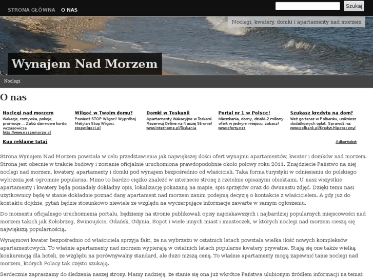 www.wynajemnadmorzem.pl