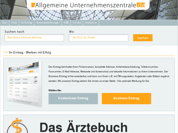 www.allgemeine-unternehmenszentrale.de