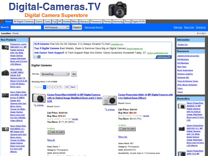 www.digital-cameras.tv