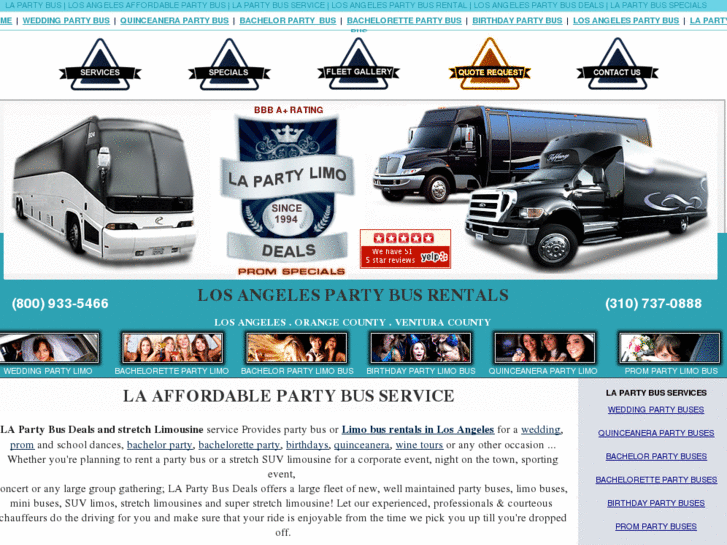 www.lapartybusdeals.com