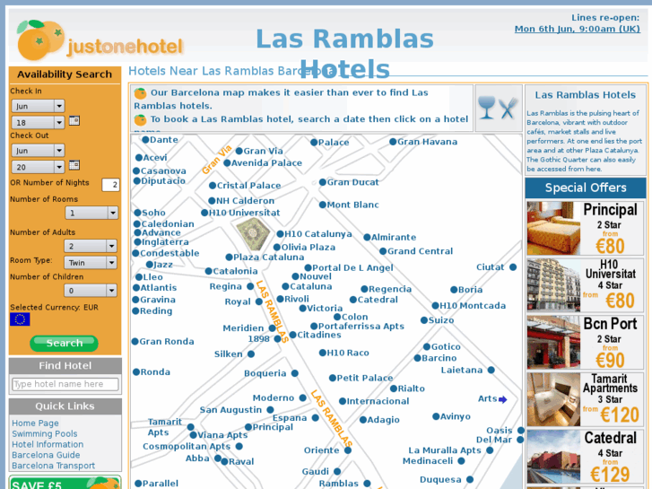 www.lasramblashotels.com