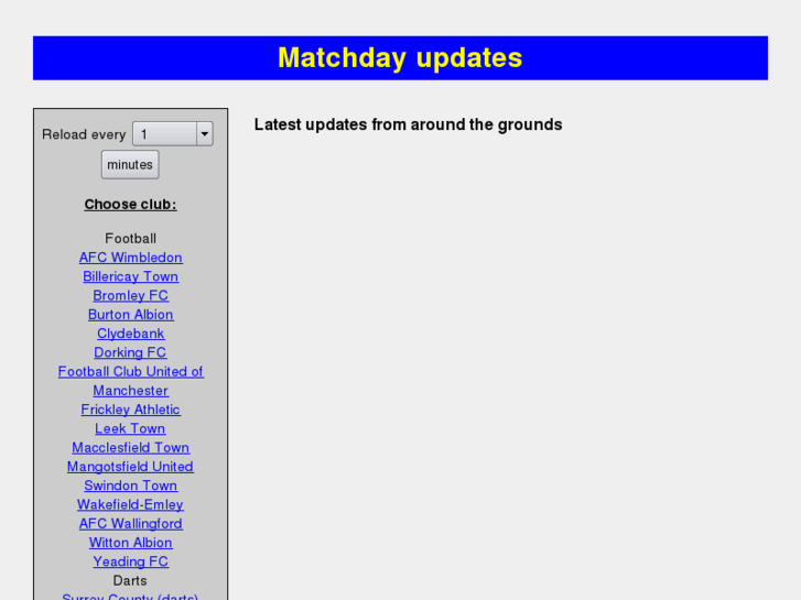 www.matchdayupdates.com