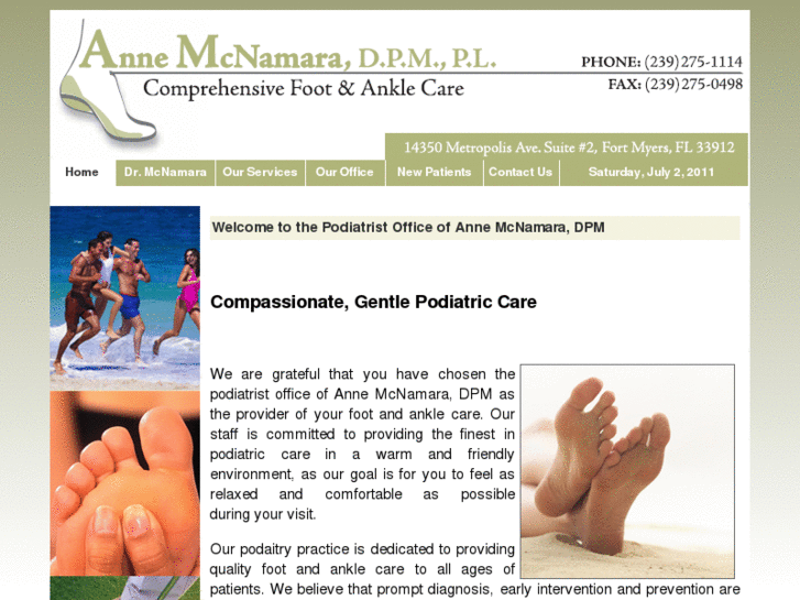 www.mcnamarafootcare.com