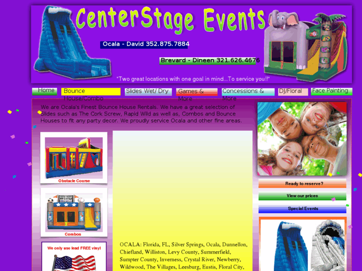 www.ocala-bouncehouse.com