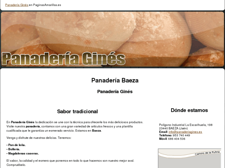www.panaderiagines.es