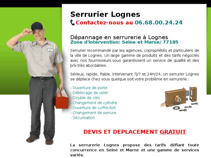 www.serrurerie-lognes.net