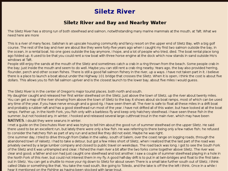 www.siletzriver.com