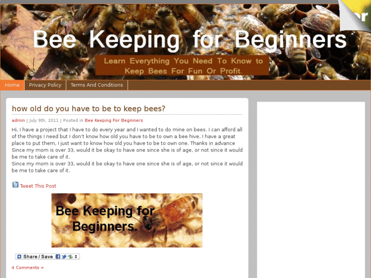 www.beekeepingforbeginners.info