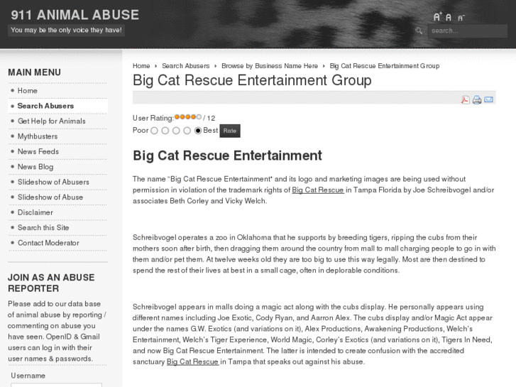 www.bigcatrescueentertainment.org