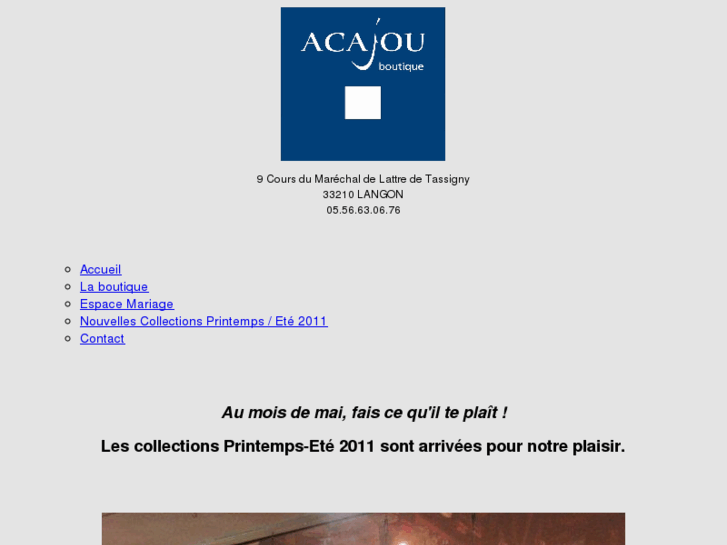 www.boutique-acajou.com